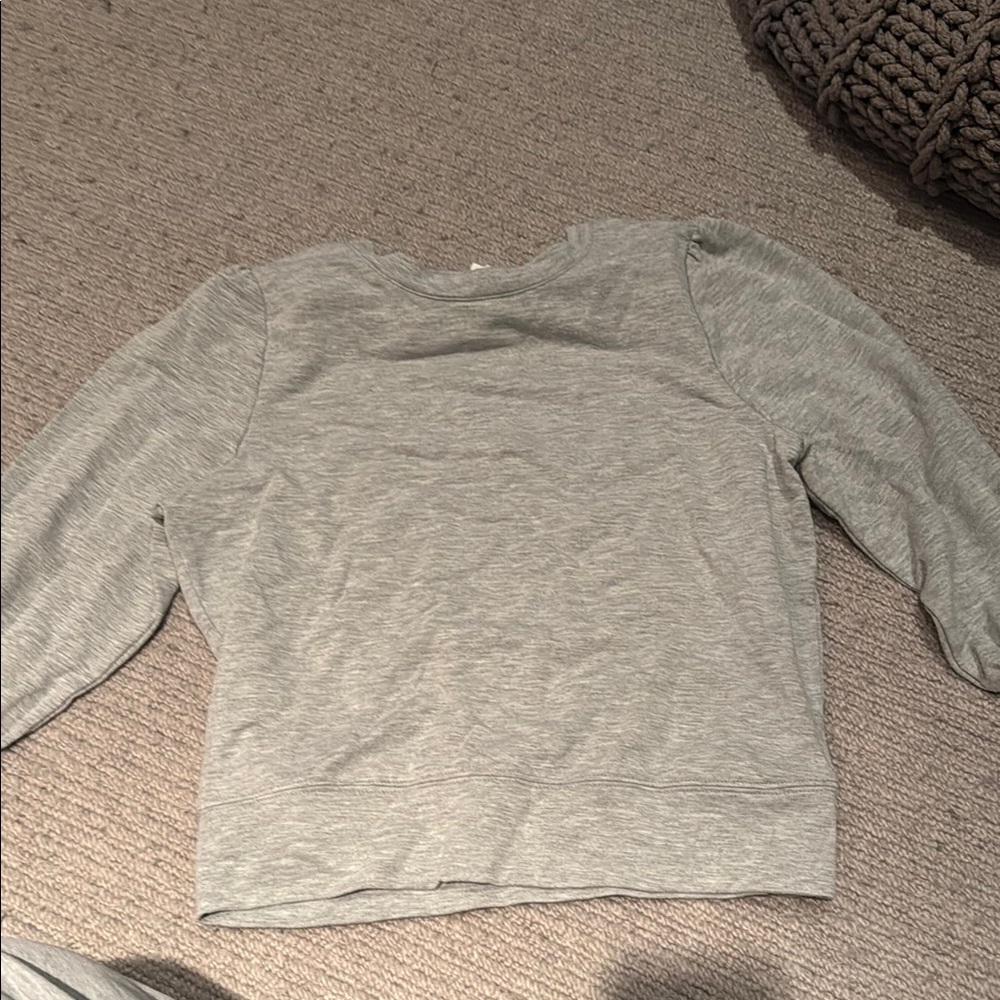 Gray Crewneck Sweatshirt